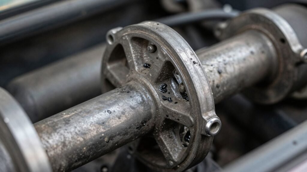 Used Chrysler Crossfire differential and axle assembly