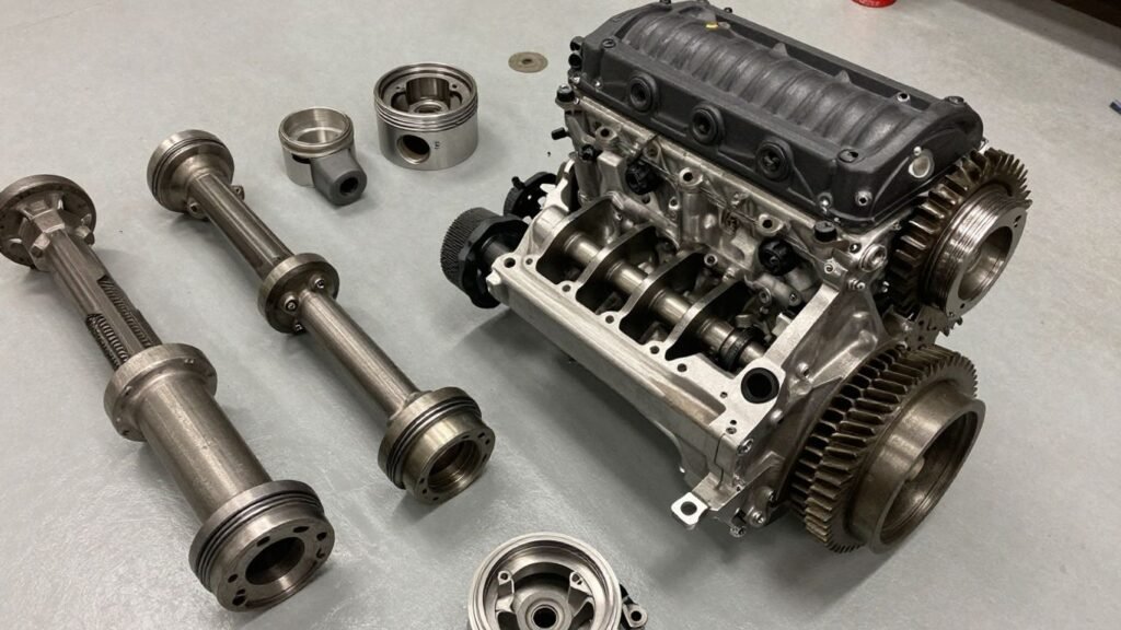 Chrysler PT Cruiser engine and differential parts for wrecking.