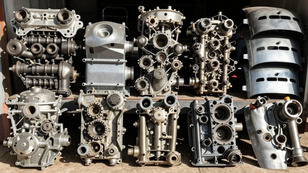 Used Chrysler car parts at Hobart wreckers.