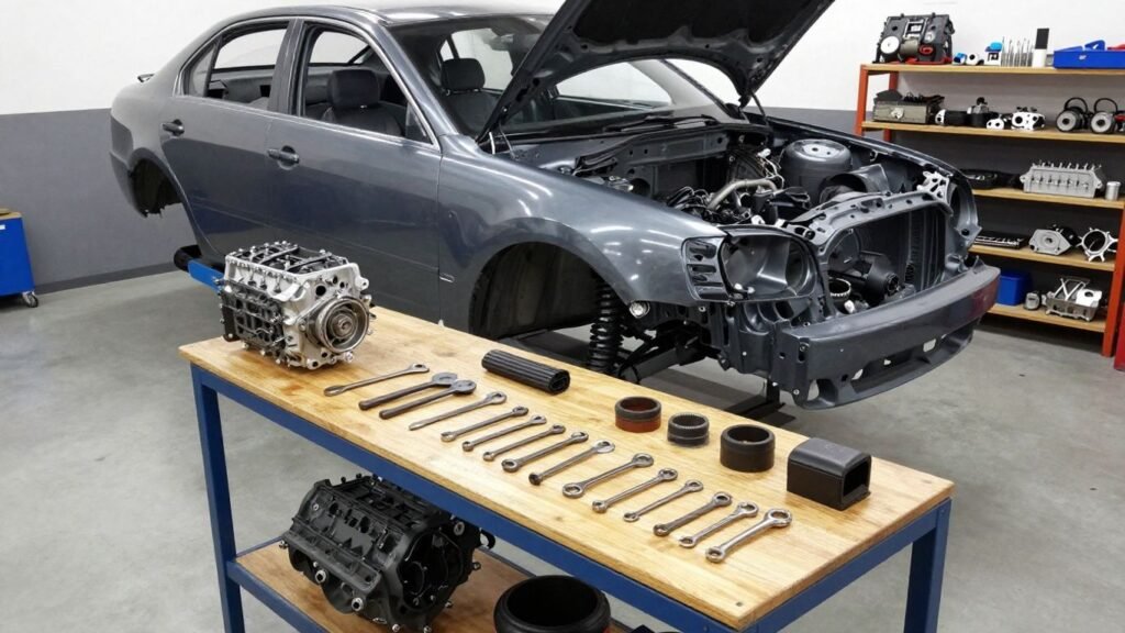 Chrysler 200 dismantled: A comprehensive guide to vehicle teardown and salvage