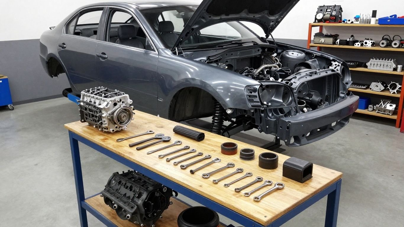 Chrysler 200 dismantled: A comprehensive guide to vehicle teardown and salvage